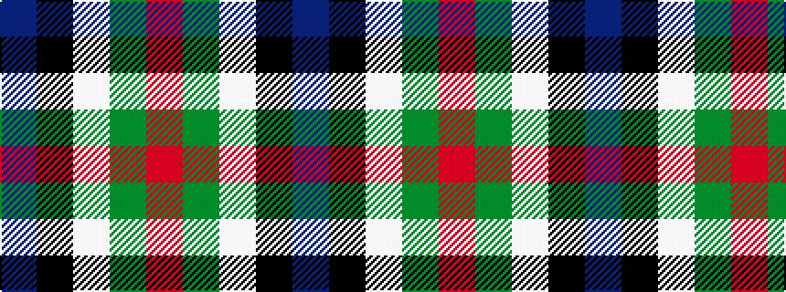 idealised woven sample of pattern BKWGR