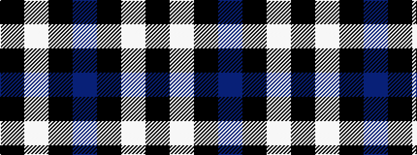idealised woven sample of pattern BKWK