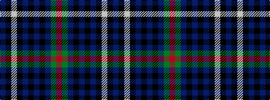 idealised woven sample of pattern BKWKBKBKBGR