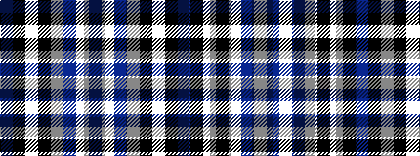 idealised woven sample of pattern BKWKWBWB
