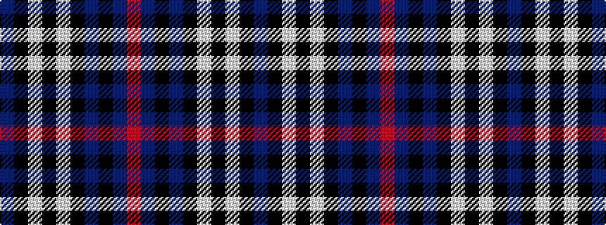 idealised woven sample of pattern BKWKWKBKBR