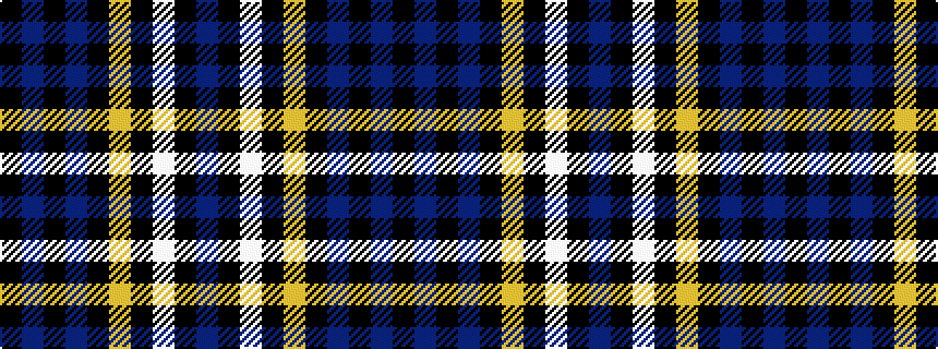 idealised woven sample of pattern BKWKYKBKBK