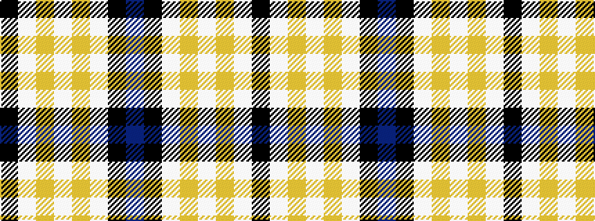 idealised woven sample of pattern BKWYWYWK