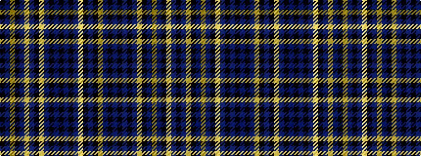 idealised woven sample of pattern BKYBKBKBKBYKBYBKYBK
