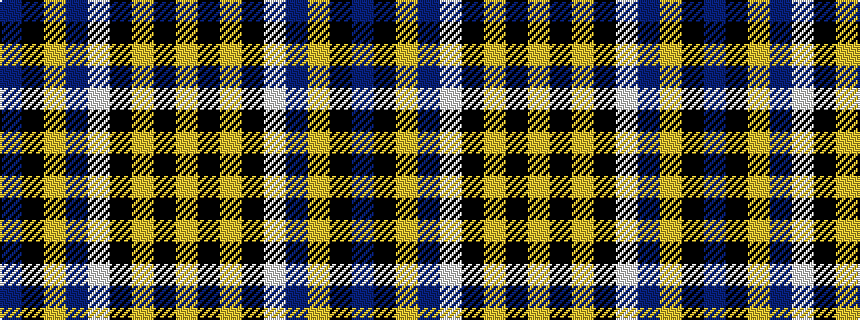 idealised woven sample of pattern BKYBWKYKY