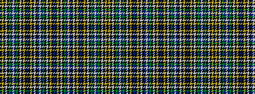 idealised woven sample of pattern BKYKWKGBWBKWKYKBKYKWKGBWBGKWKYK