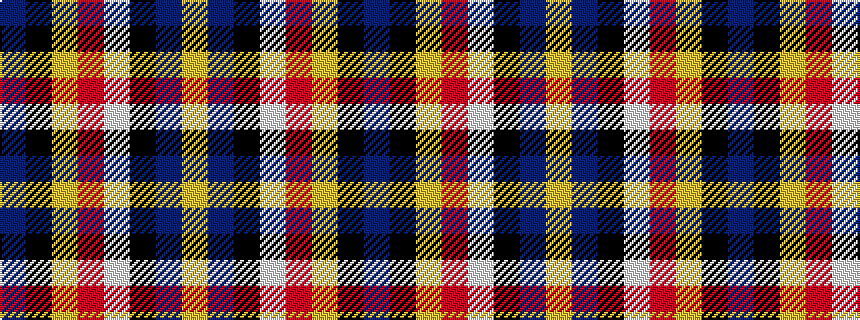idealised woven sample of pattern BKYRWKBY
