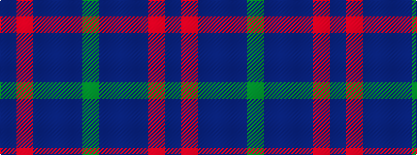 idealised woven sample of pattern BRBBBG