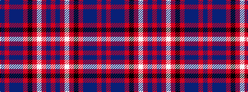 idealised woven sample of pattern BRBBBRKRWRBR