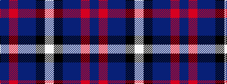 idealised woven sample of pattern BRBBKW