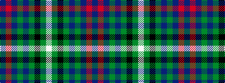 idealised woven sample of pattern BRBGBGKGW
