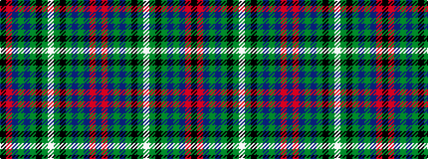 idealised woven sample of pattern BRBGBGKGWGKGBGBRK