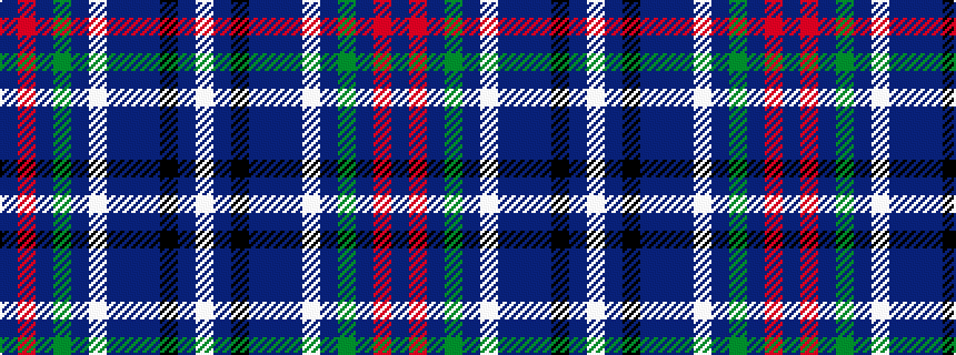idealised woven sample of pattern BRBGBWBBBKBW