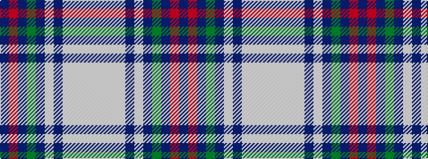 idealised woven sample of pattern BRBGBWBWWWW