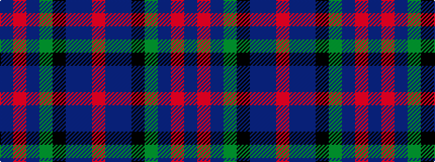 idealised woven sample of pattern BRBGKBBR