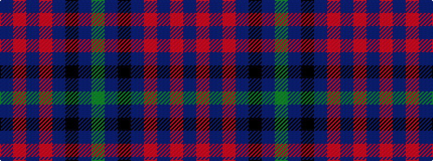 idealised woven sample of pattern BRBRBKBG
