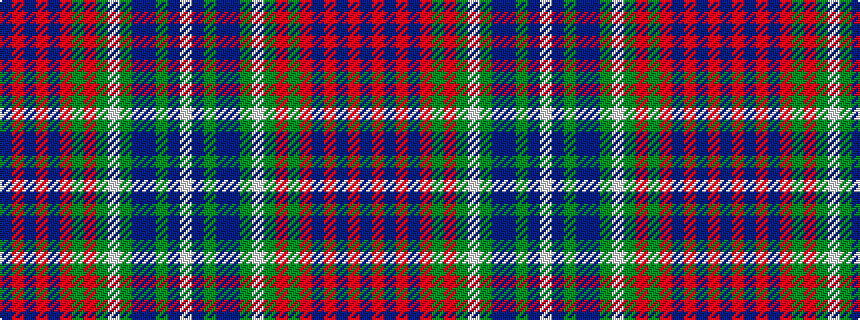 idealised woven sample of pattern BRBRBRGRGWGBBGBW
