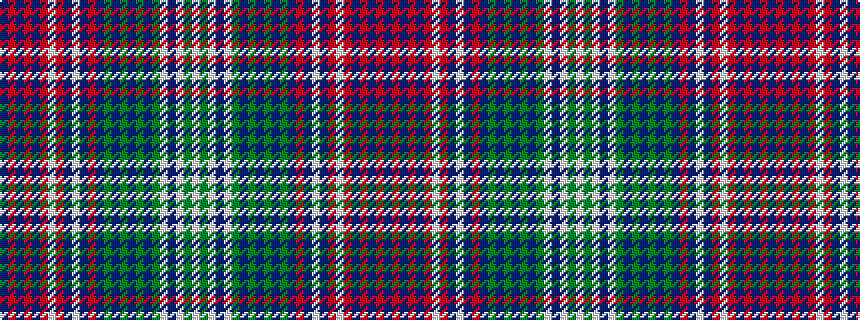 idealised woven sample of pattern BRBRBRWRBWBRBGBGBGBGWBWGW