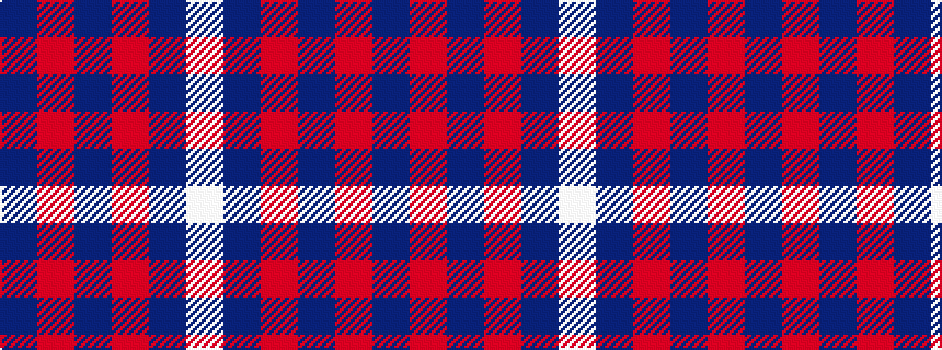 idealised woven sample of pattern BRBRBW