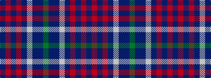 idealised woven sample of pattern BRBRBWBBG