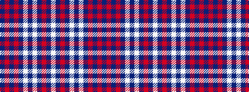 idealised woven sample of pattern BRBRBWBWBRBW