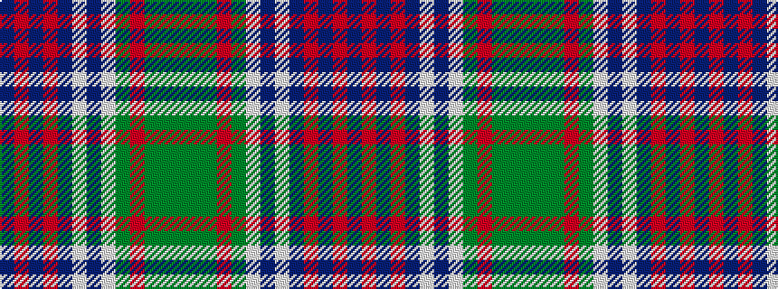 idealised woven sample of pattern BRBRBWBWGRGGG