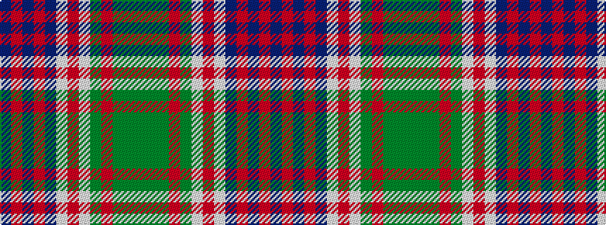 idealised woven sample of pattern BRBRBWRWGRGGG