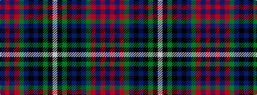 idealised woven sample of pattern BRBRGBKBKGKW