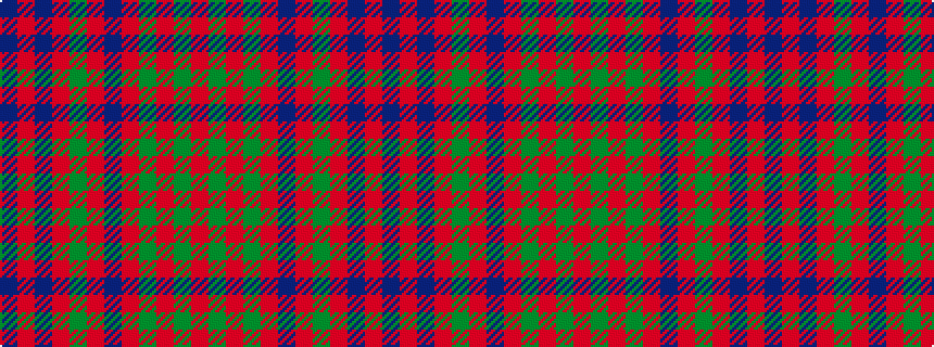 idealised woven sample of pattern BRBRGRBRGRGR