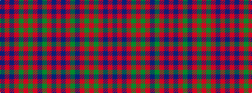 idealised woven sample of pattern BRBRGRGRBGRBR