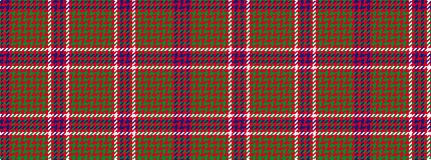 idealised woven sample of pattern BRBRGRGRGRGRGRGRWRBRBRWRGRGRGRG