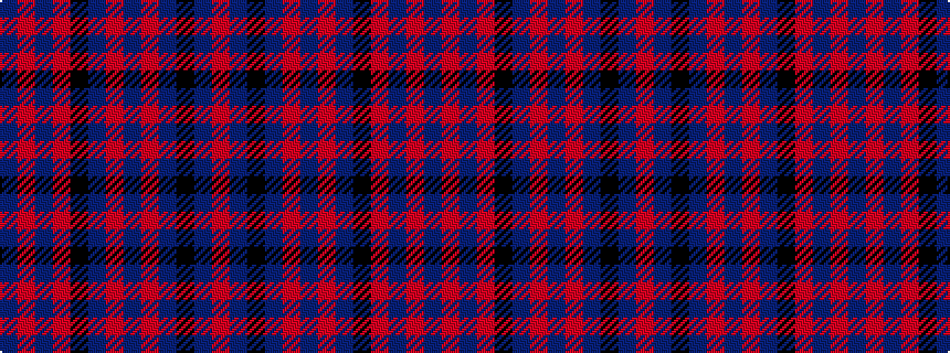 idealised woven sample of pattern BRBRKBRBRBKBR