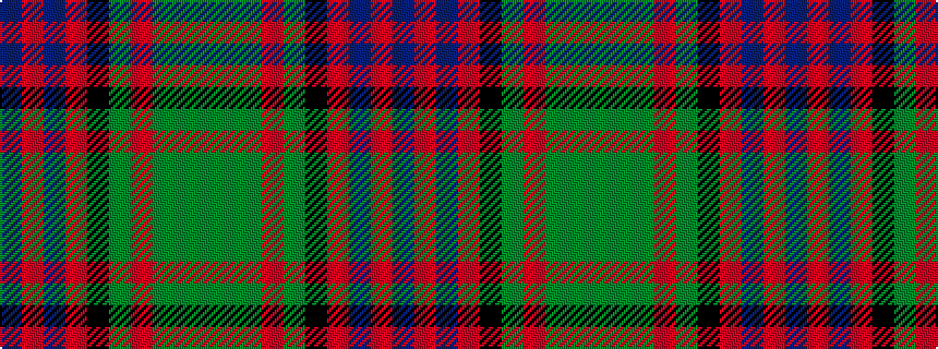 idealised woven sample of pattern BRBRKGRGGG