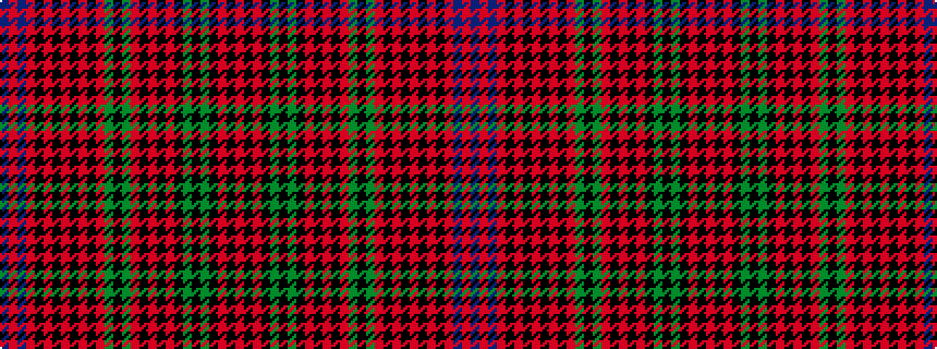 idealised woven sample of pattern BRBRKRKRKRKRGKGRKRKRKGKGKRKR