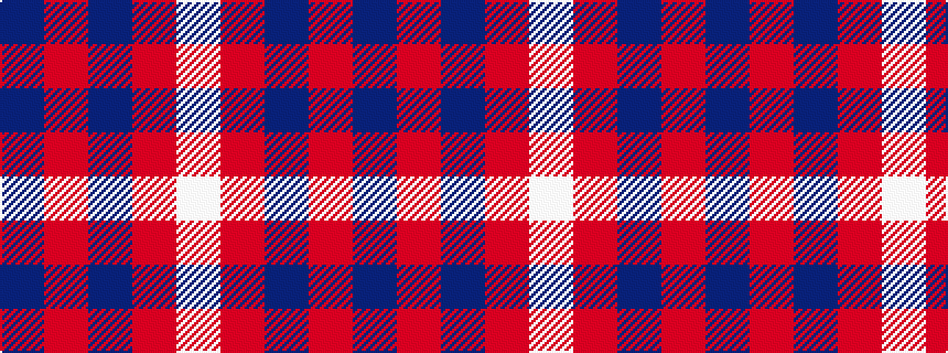 idealised woven sample of pattern BRBRW