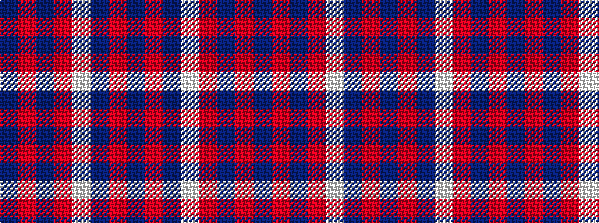 idealised woven sample of pattern BRBRWBRB