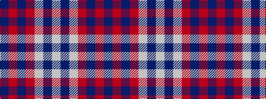 idealised woven sample of pattern BRBRWBW