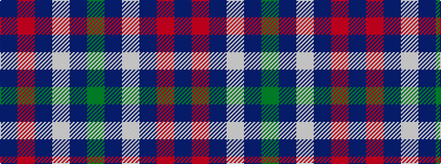 idealised woven sample of pattern BRBWBG