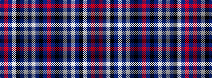 idealised woven sample of pattern BRBWKBWBWBKBR