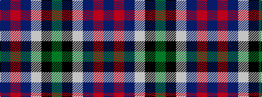 idealised woven sample of pattern BRBWKG