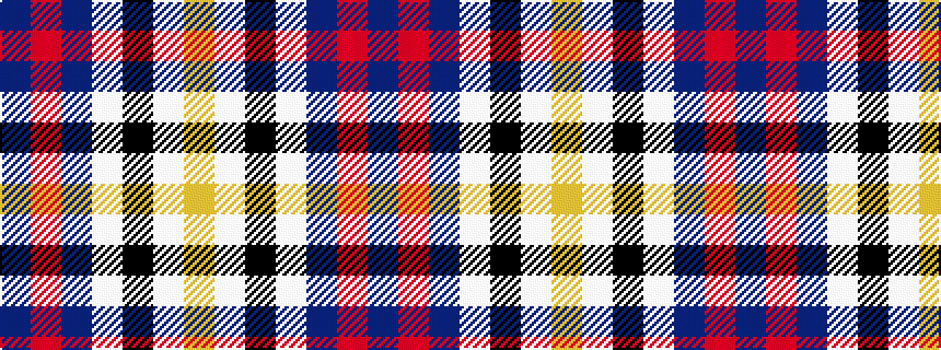 idealised woven sample of pattern BRBWKWY