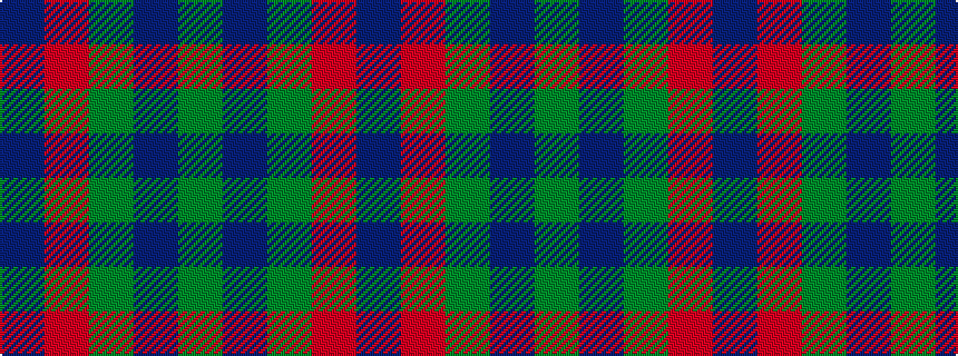 idealised woven sample of pattern BRGBG