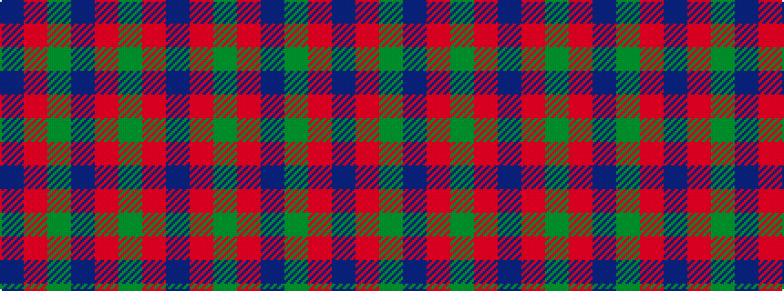 idealised woven sample of pattern BRGBRGRB