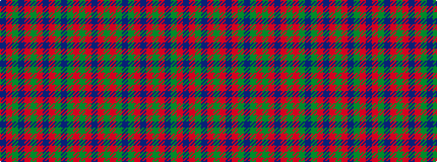 idealised woven sample of pattern BRGBRGRBRGBGRGRB