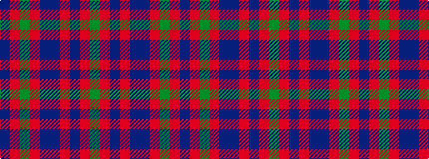 idealised woven sample of pattern BRGRBBRBRG