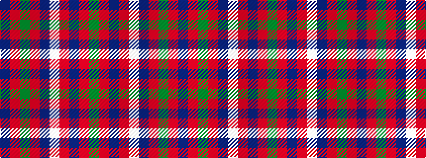 idealised woven sample of pattern BRGRBWRBRG