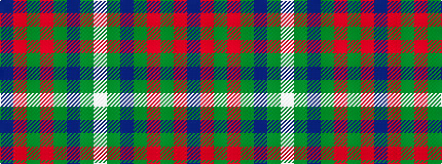 idealised woven sample of pattern BRGRGBGW