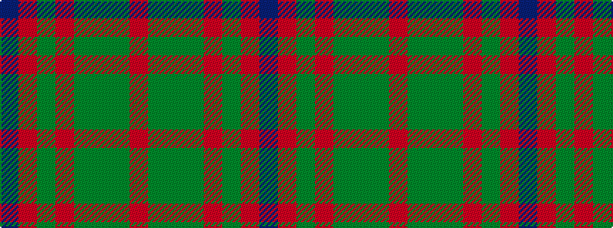 idealised woven sample of pattern BRGRGGGR