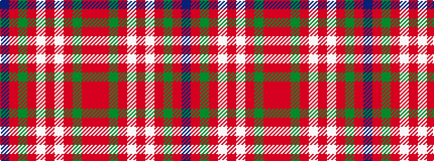 idealised woven sample of pattern BRGRWRWRGRR