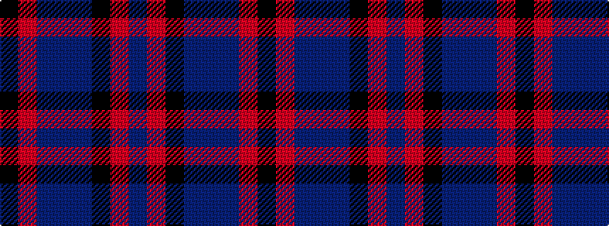 idealised woven sample of pattern BRKBBBRK